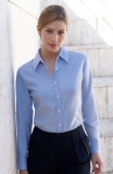 Damesoverhemd FOTL Oxford Blouse LS